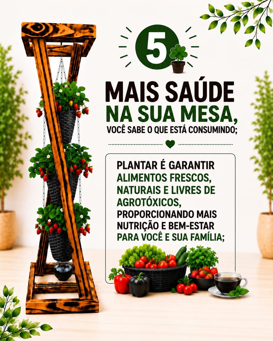 Mais saúde na sua mesa